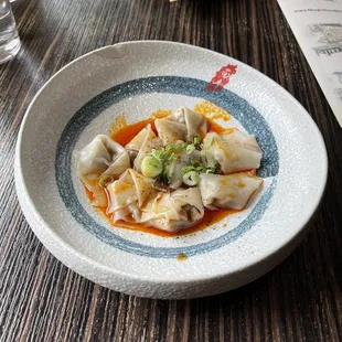 Sichuan Wonton in Chili Oil