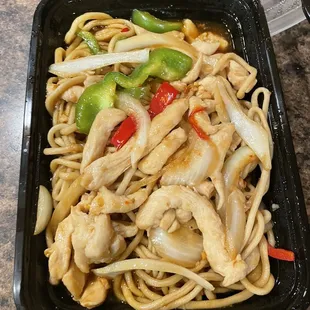 Chicken Garlic Chicken Fried Noodles