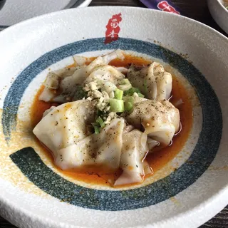Sichuan Wonton in Chili Oil