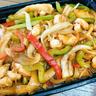 Garlic Shrimp Fried Noodles