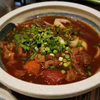 Shanxi Shaved Noodle Soup