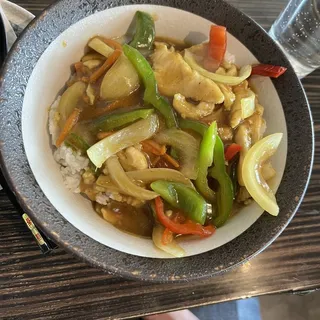 Curry Chicken Rice Bowl