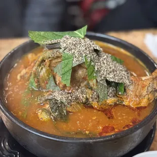 Pork backbone stew (must get!)