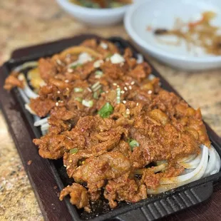 Spicy pork