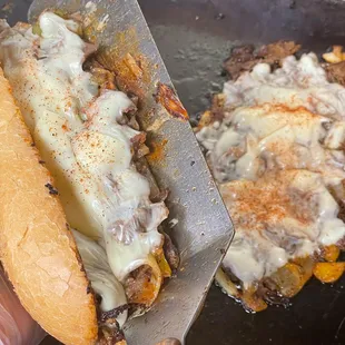 #SOCHEESY  cheesesteak