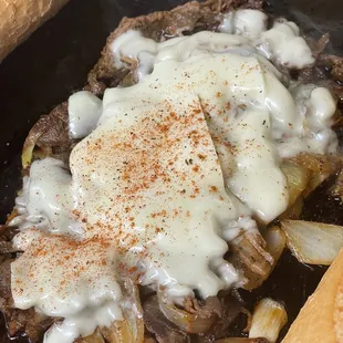 Philly cheese steak