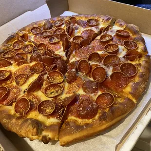Medium Pepperoni Passion (Cleveland Pizza Week special) - $8
