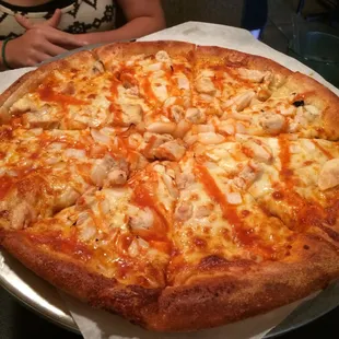 Buffalo chicken pizza