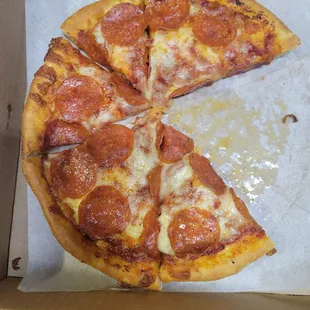 The pizza we ordered undercooked, left a bad aftertaste in our mouth 2 pizza&apos;s $25 won&apos;t go back,