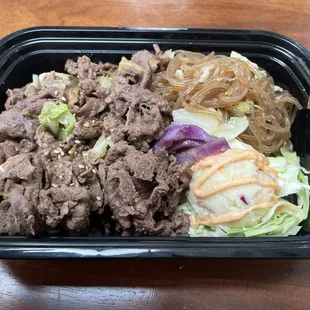 Beef bulgogi