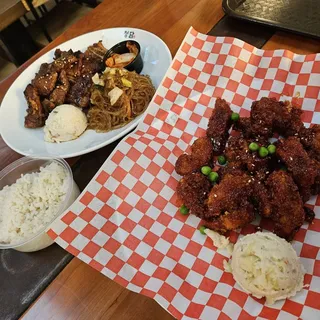 LA Short Ribs Galbi Plate