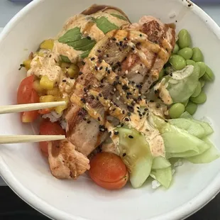 BOWL GRILLED SALMON