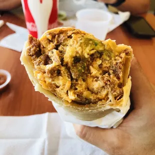 Chorizo burrito