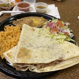 Beef quesadillas