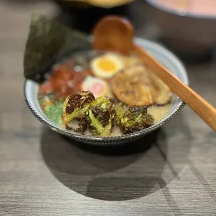 Spicy tonkotsu ramen