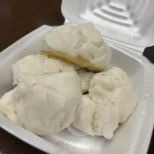 Pan-Fried Chinese Spinach Bun (3 pcs)