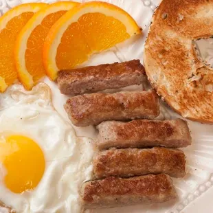Breakfast Sausage - Traditional skinless, 1 oz. raw sausage w/ a hint of sage. (Pork or Turkey)