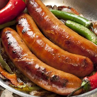 Our spicy cajun sausage