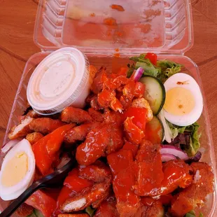 Buffalo chicken salad