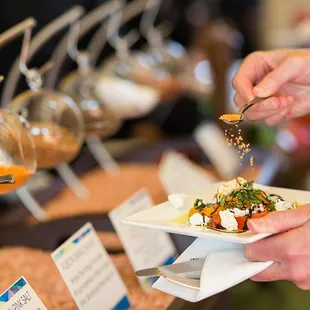 Caprese Salt Bar