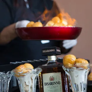 Donut Flambe&apos;