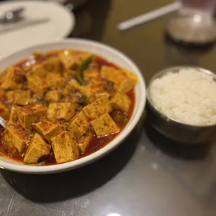 Mapo Tofu with Minced Pork