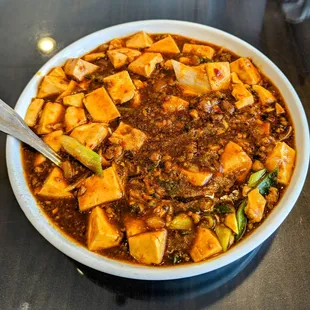 Mapo tofu