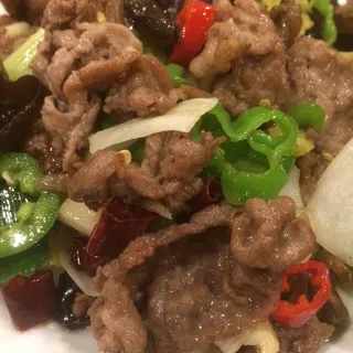 F37. Stir Fried Mutton