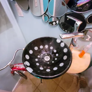 a sink in a bathroom