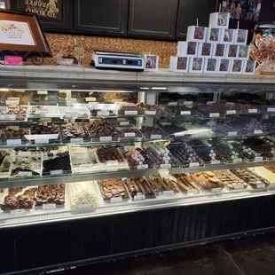 Quite the selection of chocolate