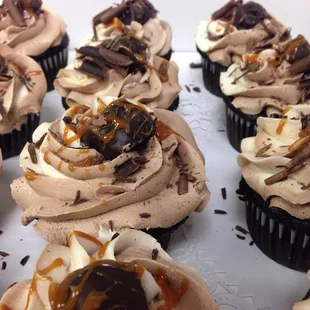 Sea salt caramel cupcakes that coudl change your life!