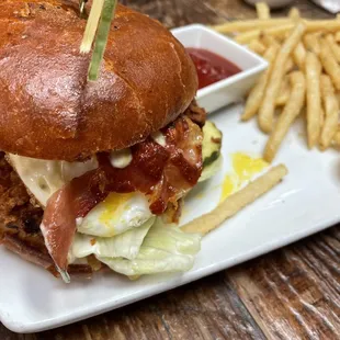 Fried chicken sandwich