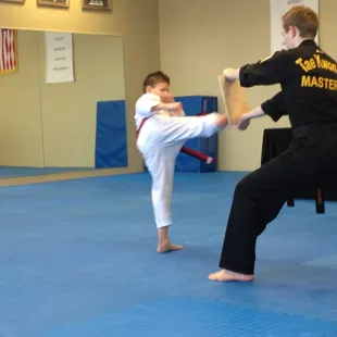 Black Belt testing