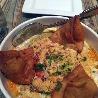 Deconstructed Samosa Chat