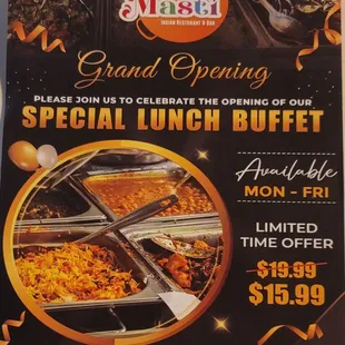 Lunch Buffet Mon-Fri