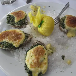 Oysters Rockefeller