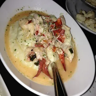 Lobster mashed potatoes!