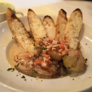 Sauted Sea Scallops, $86