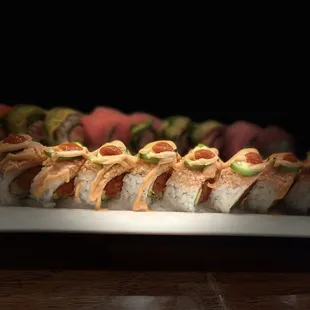 Alaskan Roll and Panic Roll made by Jose