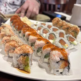 sushi, food, sushi and sashimi, sashimi