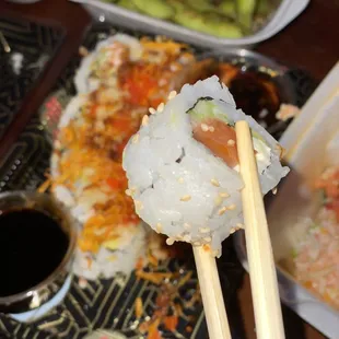 food, sushi and sashimi, sushi, sashimi