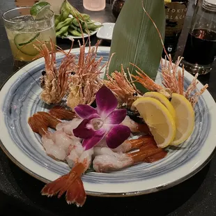 Ama Ebi Sashimi