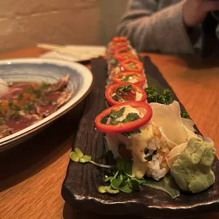 Tuna takaki (chef plate)