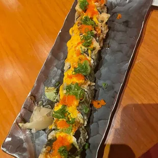 Death By Sushi Roll (tempura fried)