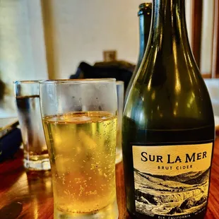 Organic Sur La Mer Cider - amazing!