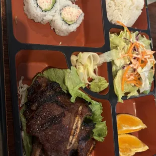BBQ Beef Bento Box
