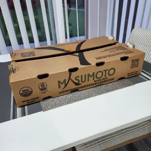 Pre-ordered a box of their OUF Sun Crest peaches at their Drive-Thru pickup.  Box is HUGE in-person (20"L × 14"W × 4"H).