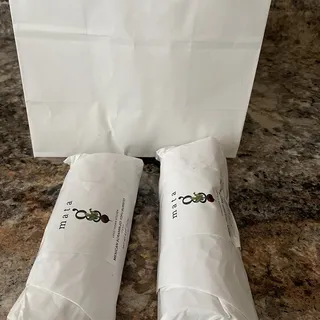 Mexican Scrambled Tofu Burrito