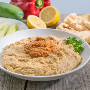 House-made Hummus with Spicy Feta