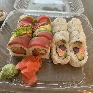 Burning man roll and metairie roll